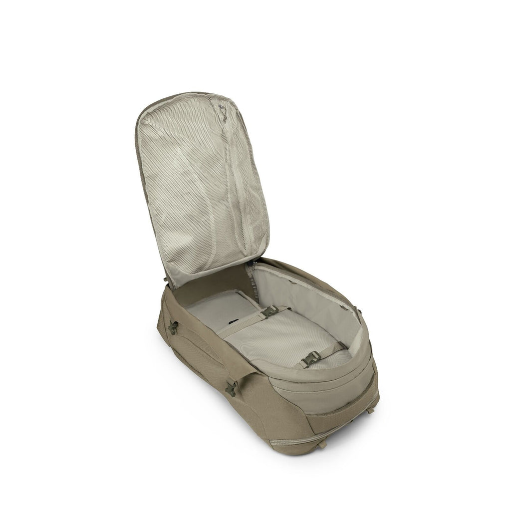 Internal image of the Farpoint 40 in the color Sawdust