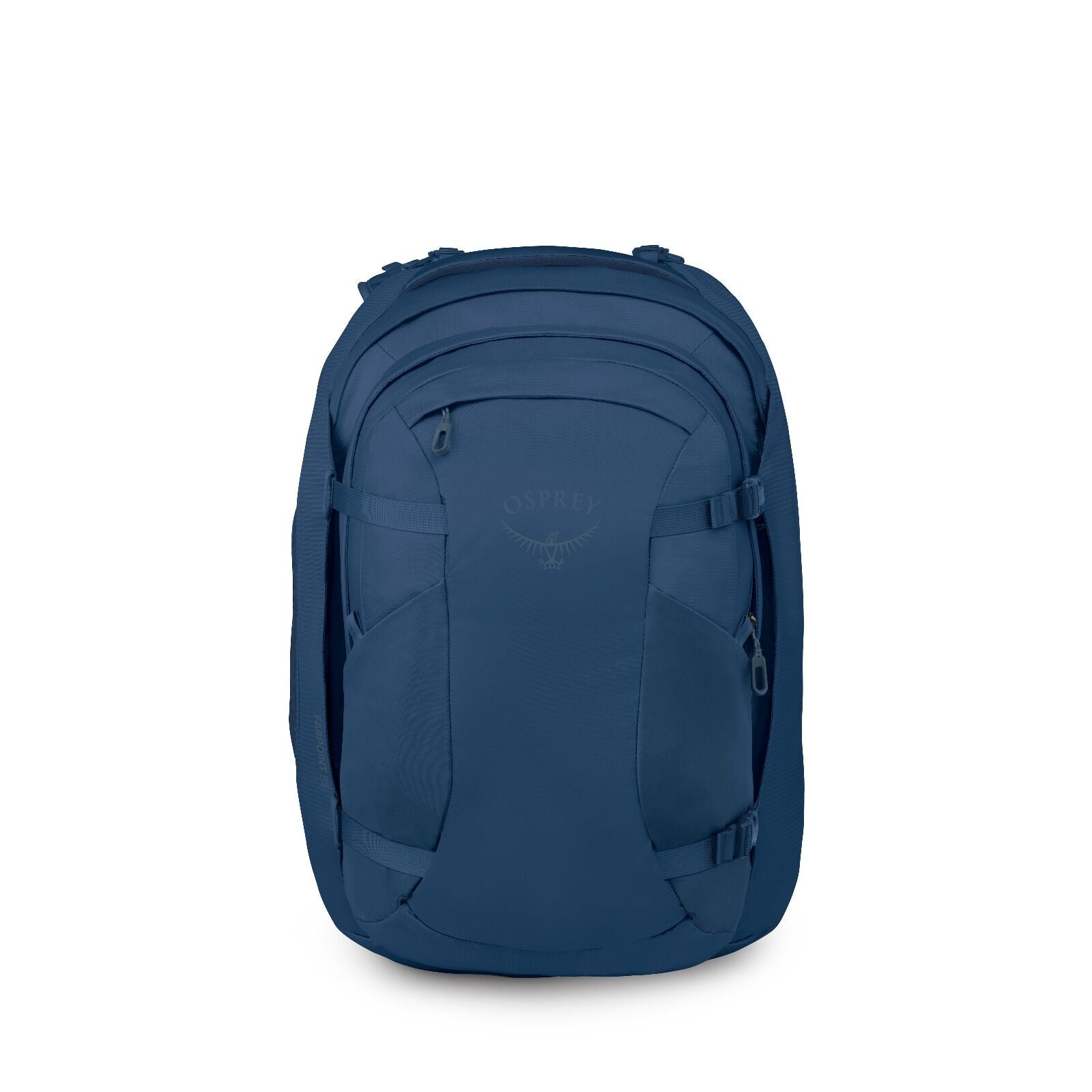 Front image of the Farpoint 55 in the color Antique Blue