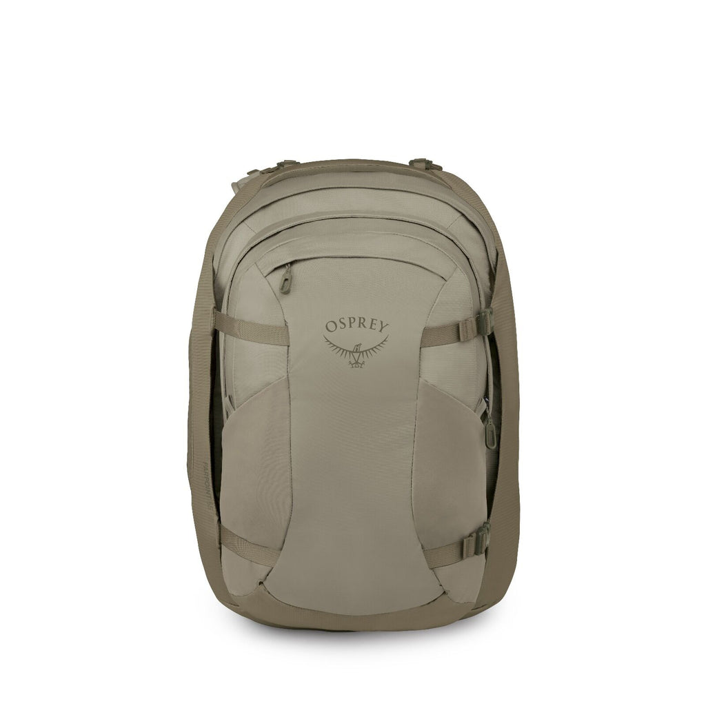 Front image of the Farpoint 55 in the color Sawdust