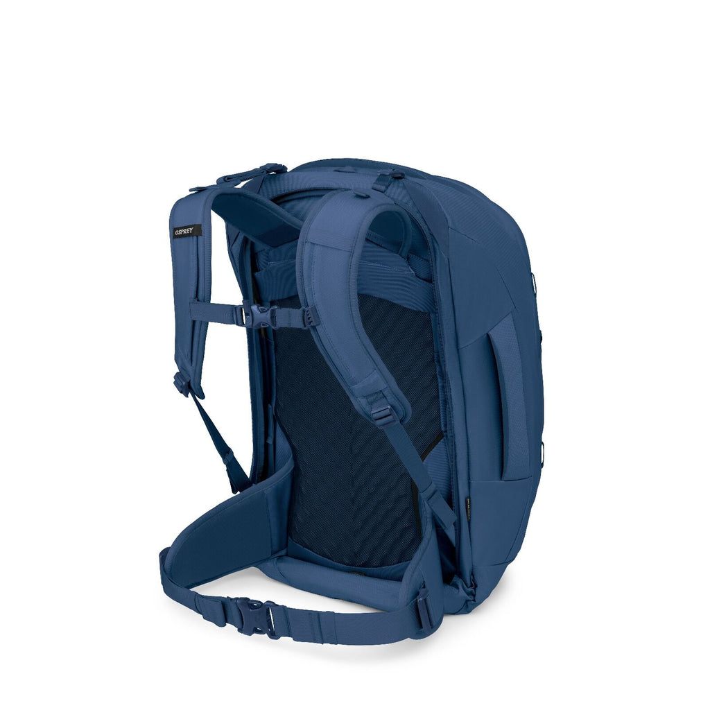 Sideback image of the Farpoint 55 in the color Antique Blue