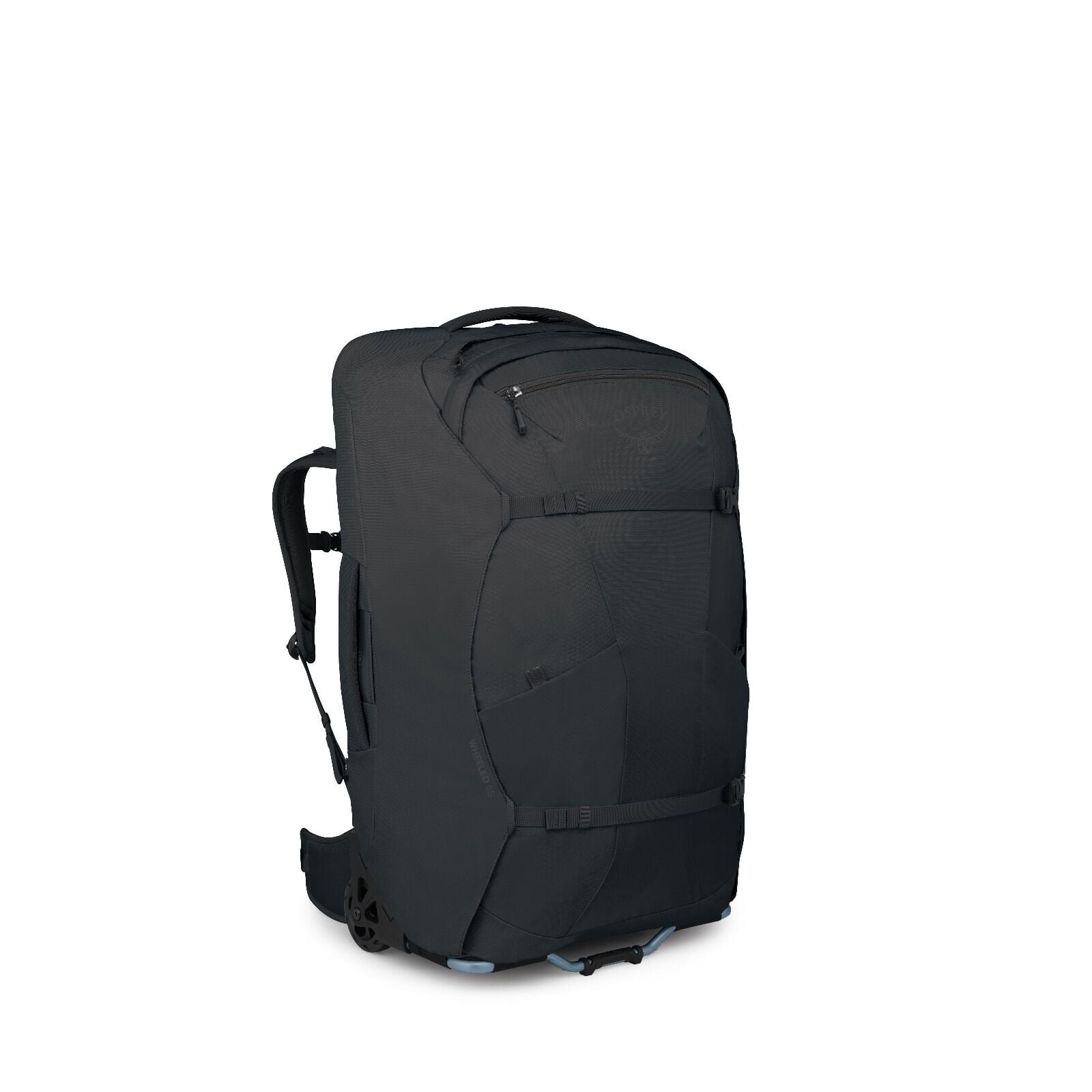 front side image of Farpoint™ Fairview™ Wheeled Travel Pack 27.5"/65L in the color Black