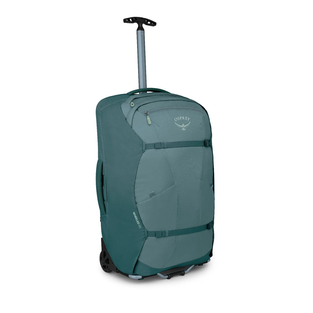 side image of Farpoint™ Fairview™ Wheeled Travel Pack 27.5"/65L in the color Cascade Blue - Torrent Blue