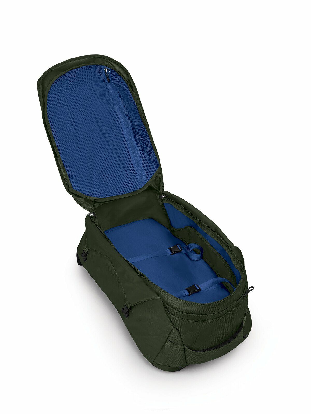 side view of the Farpoint® 40 Travel Pack in color gophergreen