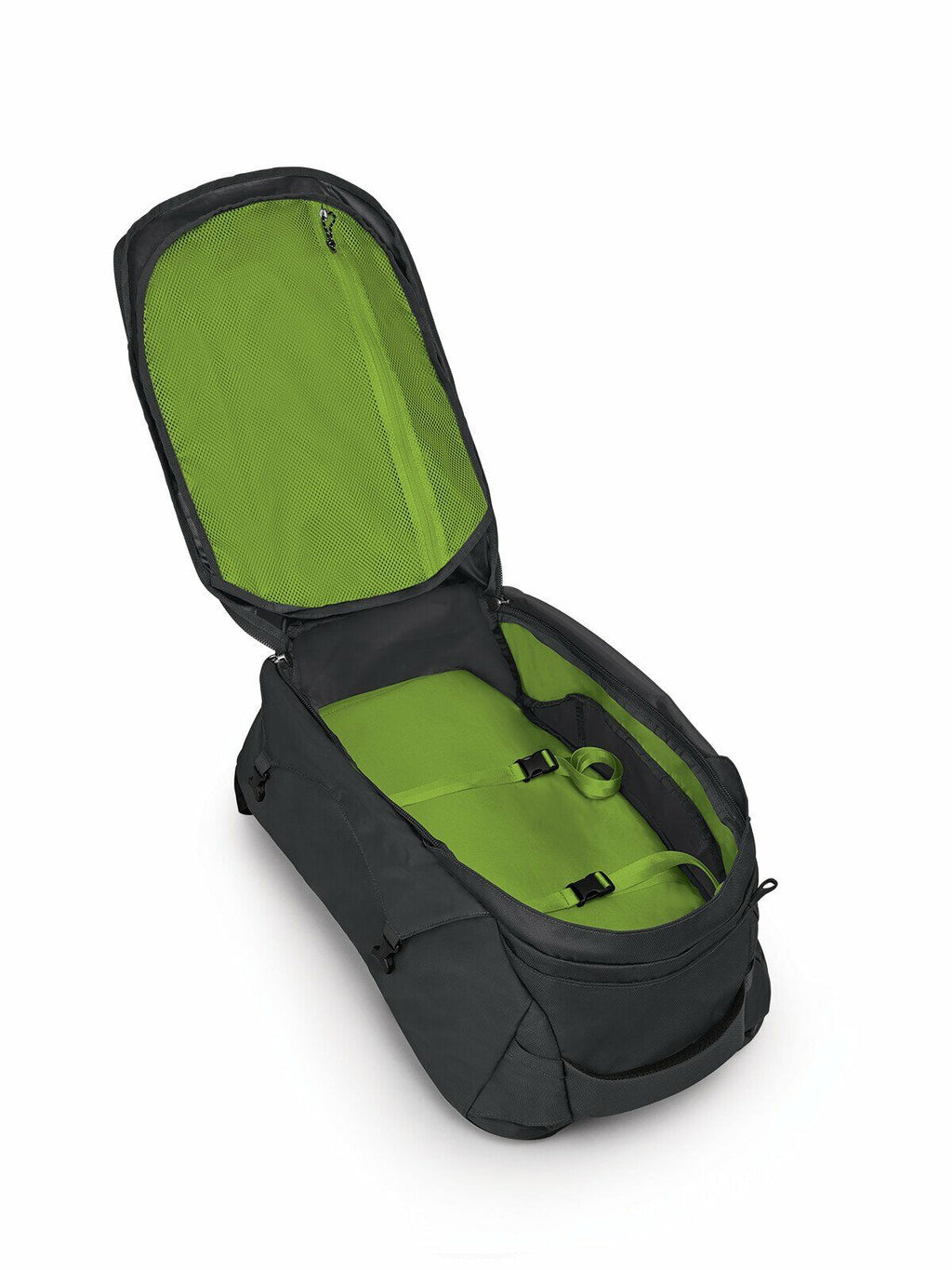 side view of the Farpoint® 40 Travel Pack in color tunnelvisiongrey