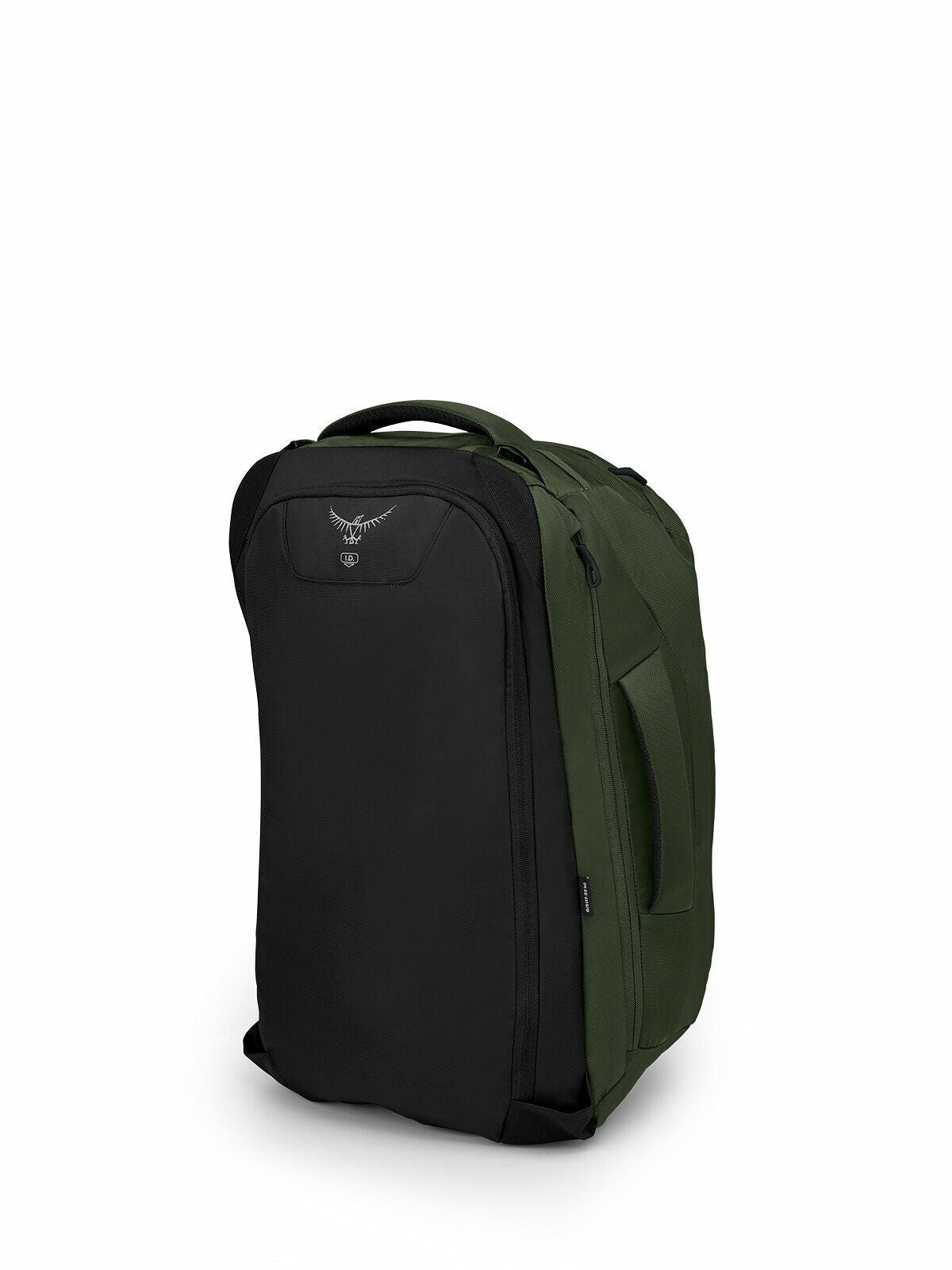 a 4/5 view of the Farpoint® 40 Travel Pack in color gophergreen