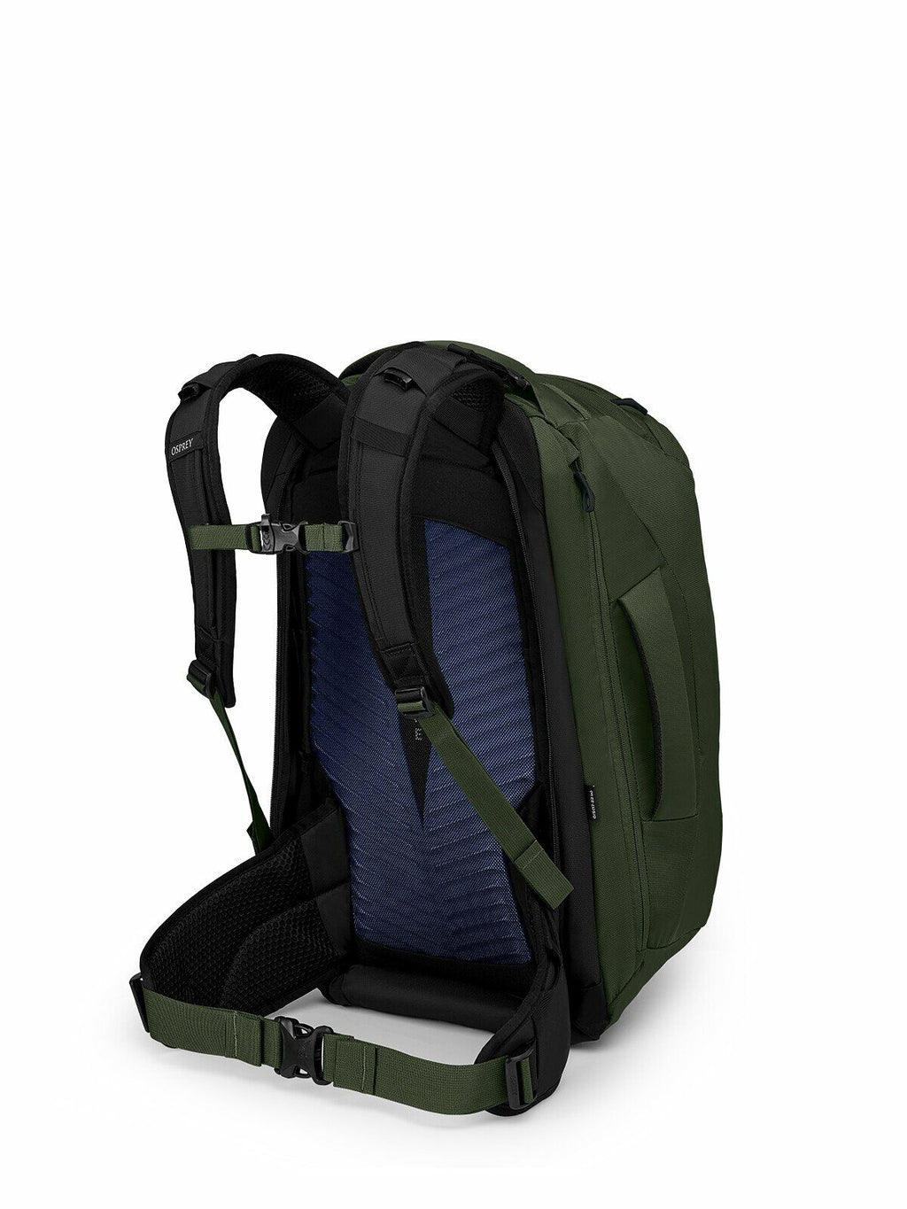a 4/5 view of the Farpoint® 40 Travel Pack in color gophergreen
