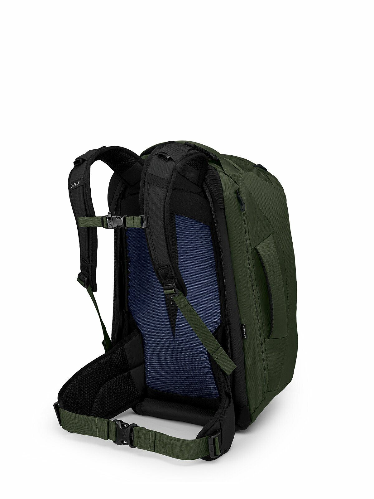 a 4/5 view of the Farpoint® 40 Travel Pack in color gophergreen