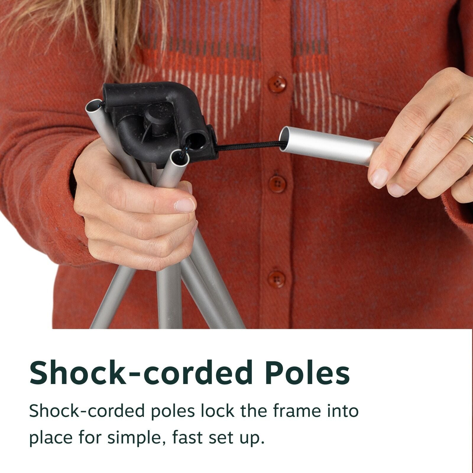 Shock-cord Poles