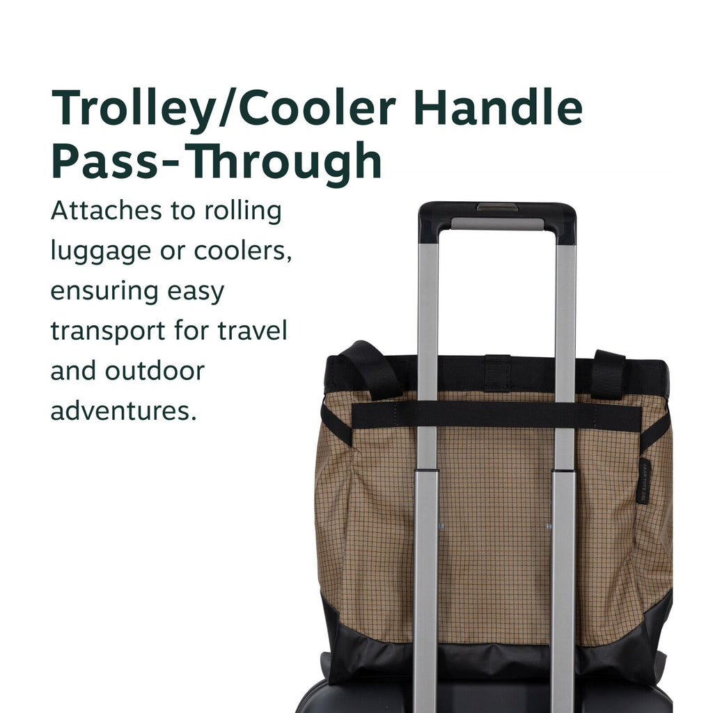 Trolly/Cooler Handle pass-through