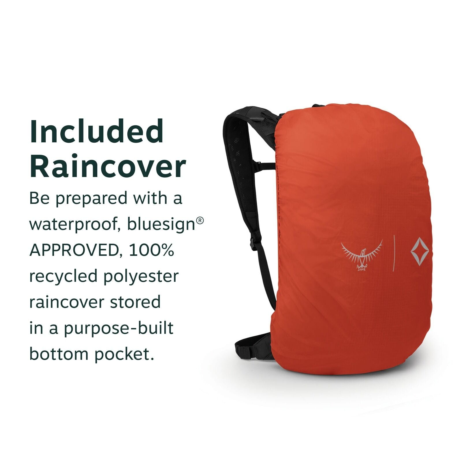 Included raincover