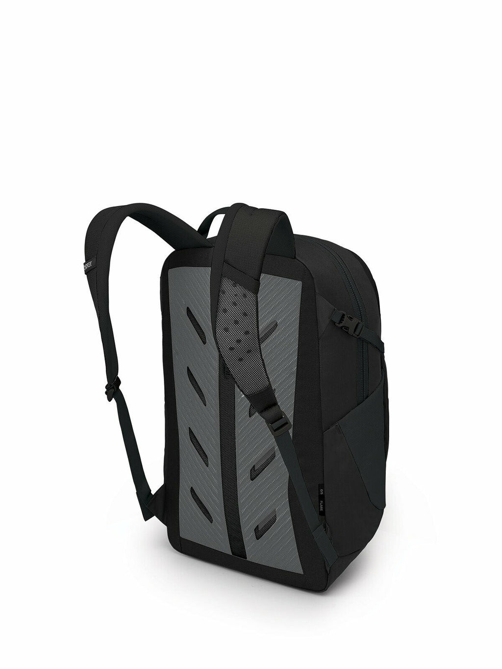 a 4/5 view of the FLARE 27 in color black