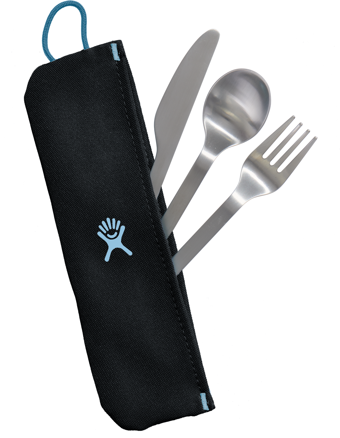 image of the Hydro Flask Campcore Stainless Flateware Set with carry case