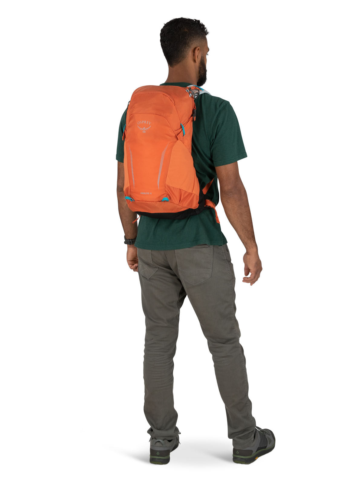 Hikelite 18 on-body view in Tan Concrete