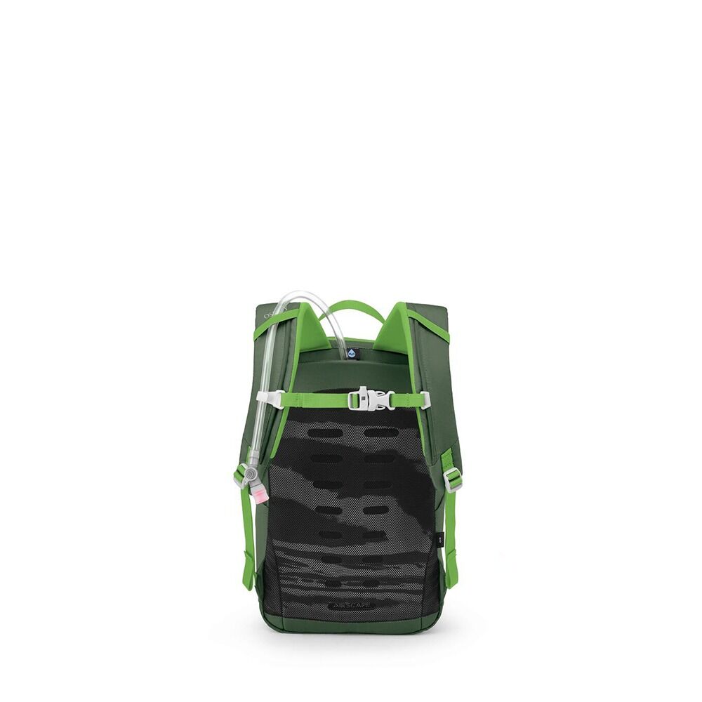 Back image of the Hydrojet 12 in the color Green Canopy / Limeline Green