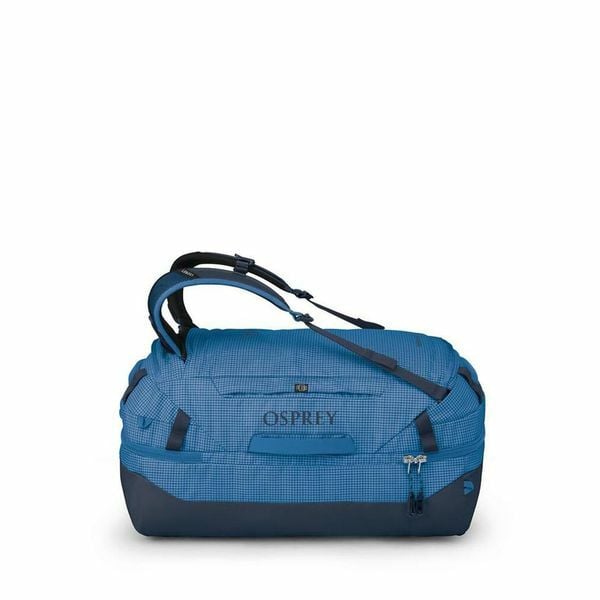Side image of the Transporter Squffel 70 in the color Blue Flame