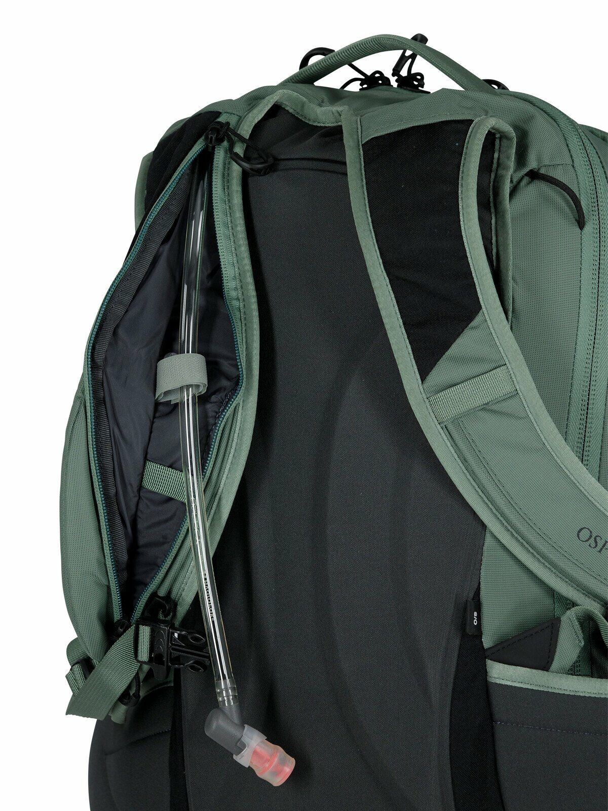 a detail of the Kresta 20 in color pineleafgreen
