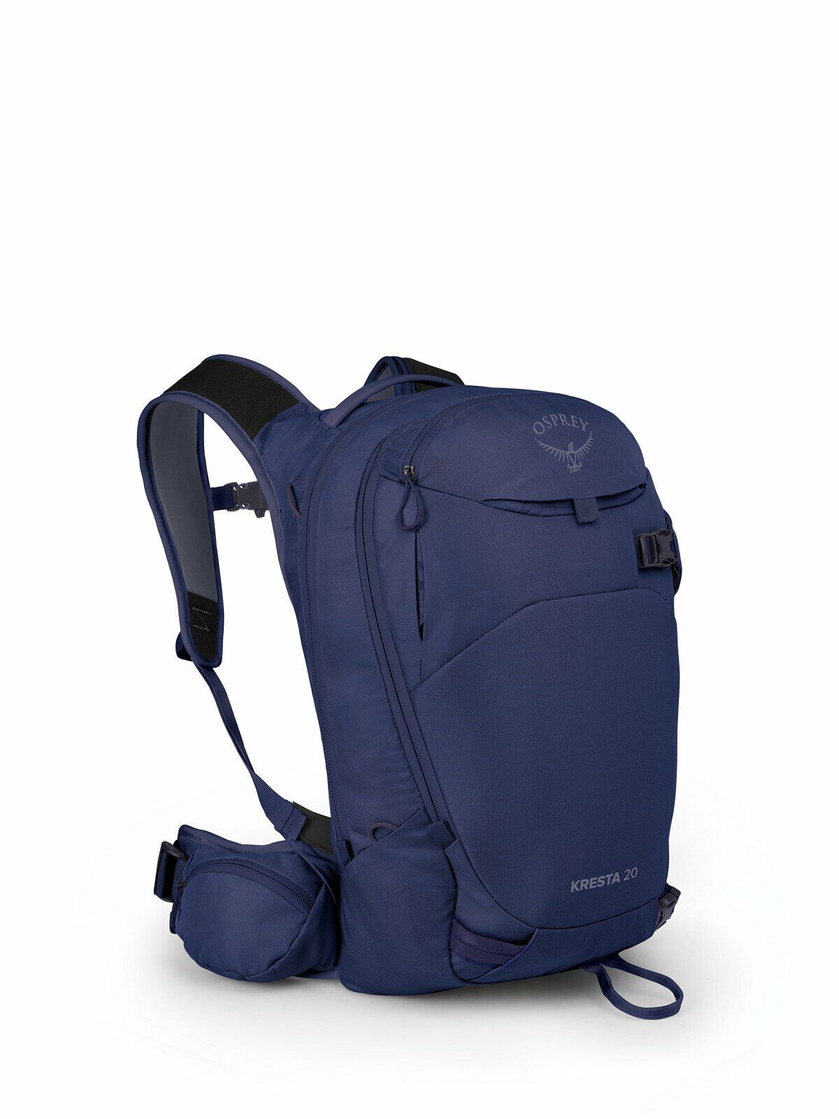 side view of the Kresta 20 in color winternightblue