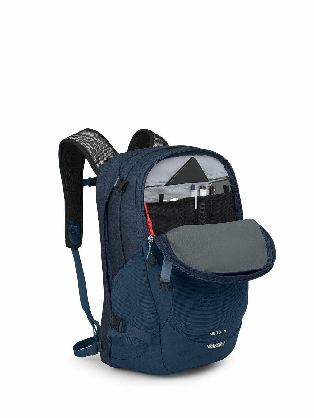side view of the Nebula 32 in color atlasblueheather