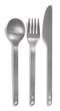 Side image of the Hydro Flask Campcore Stainless Flateware Set