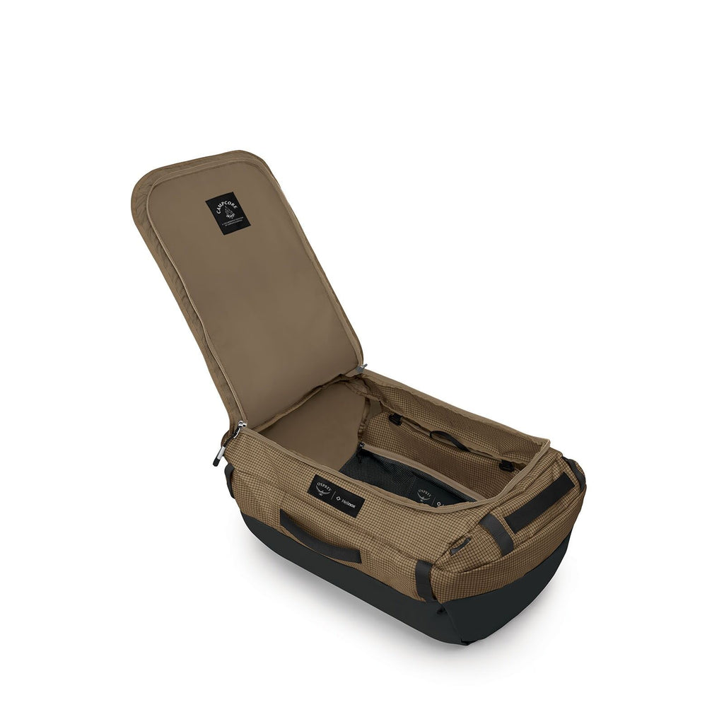 Internal image of the Campcore Transporter Duffel 65