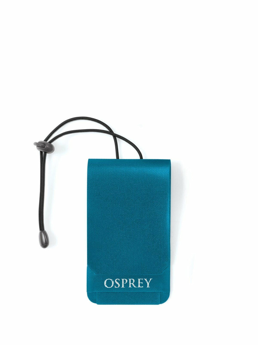 side view of the Luggage Tag in color nightjungleblue