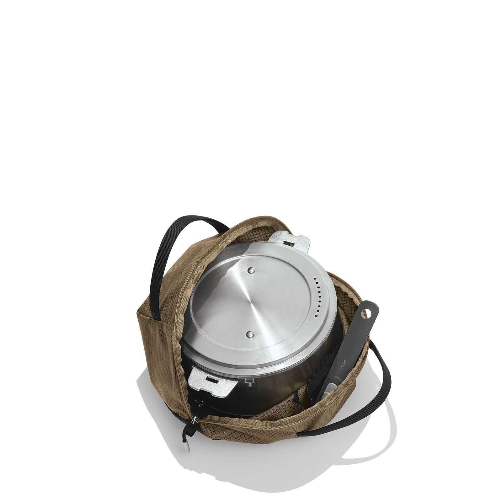 Internal image of the Oxo Campcore Cookware Set with Travel Bag