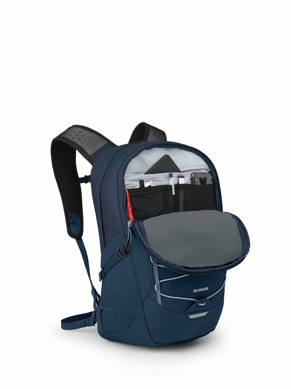 side view of the Quasar 26 in color atlasblueheather