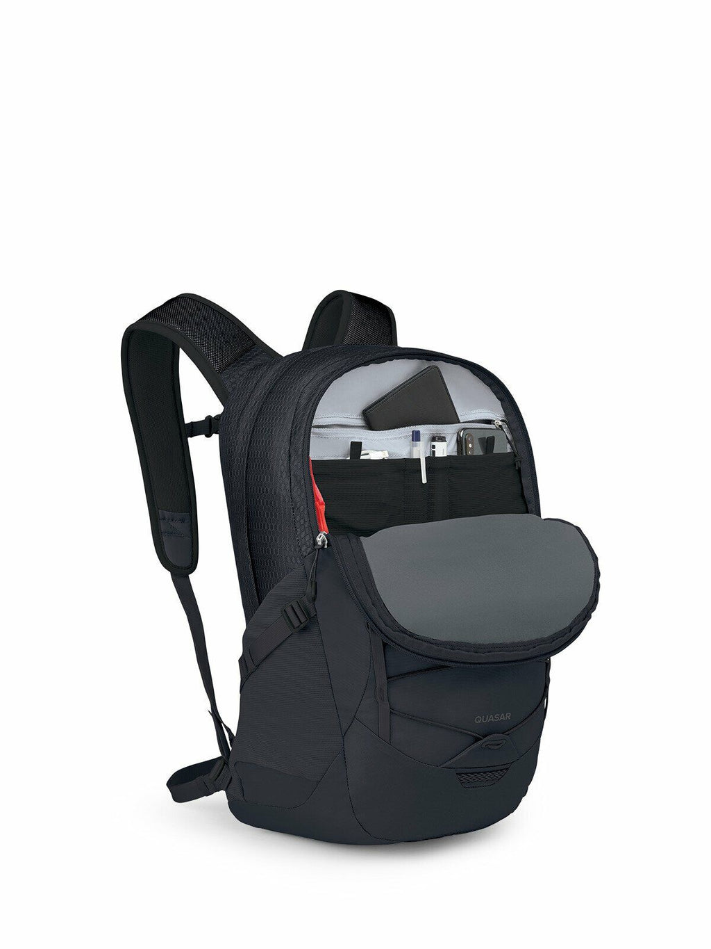 side view of the Quasar 26 in color black