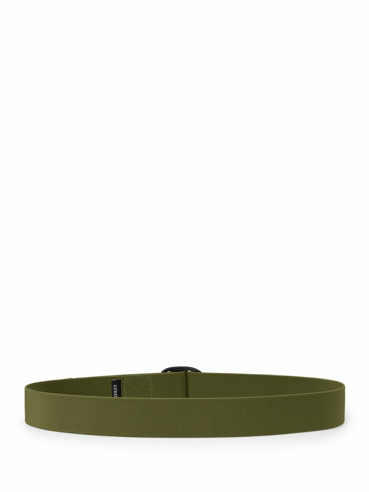 back image of the Osprey logo belt in the color green