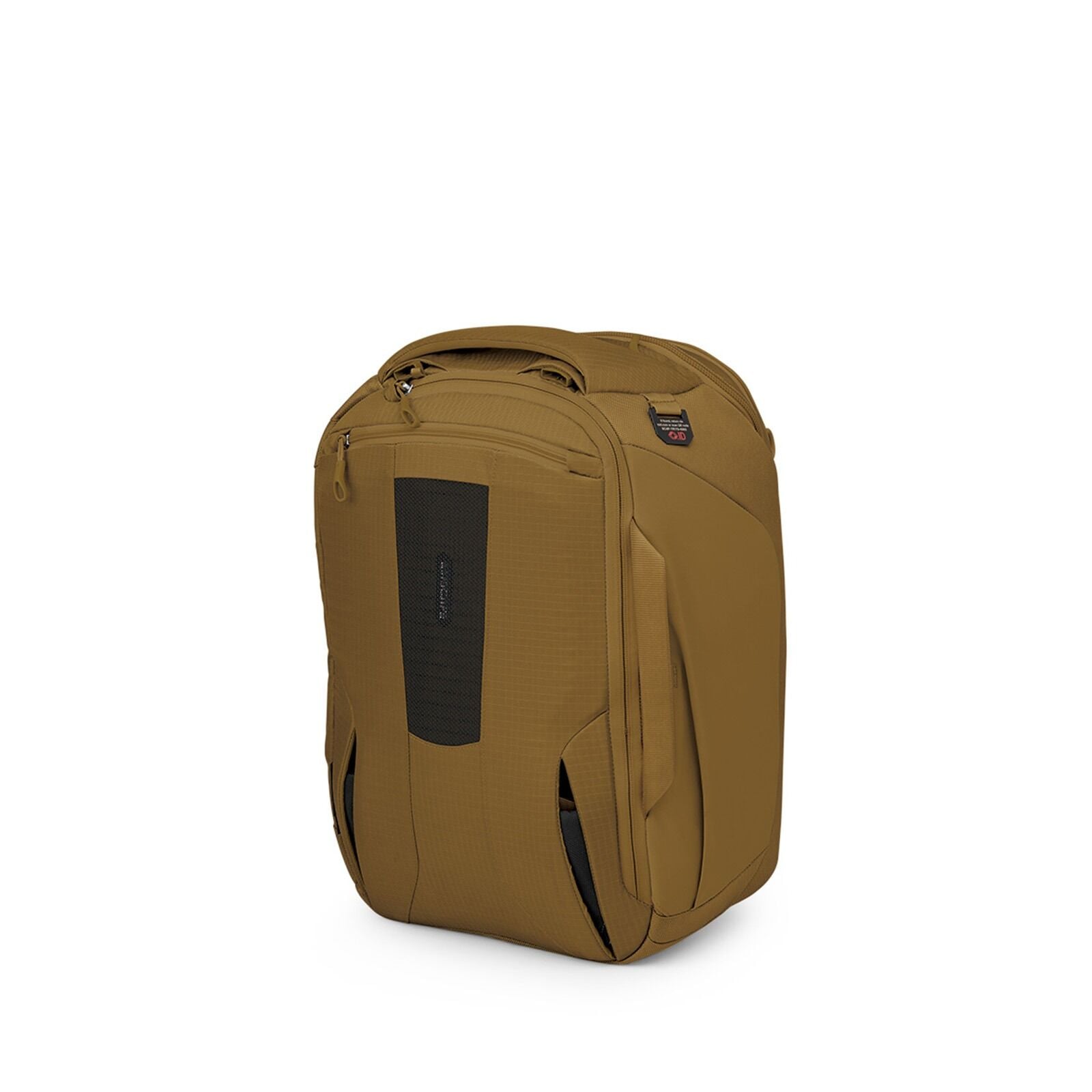 Sideback image of the Osprey Sojourn Porter Travel Pack 30 in the color Brindle Brown