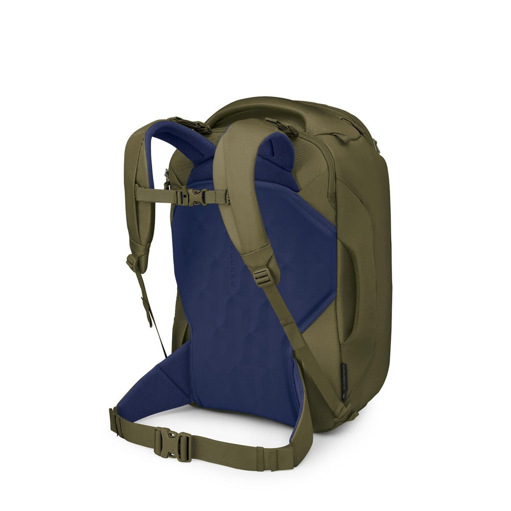 Sideback image of the Sojourn Porter 46 in the color Moss Green