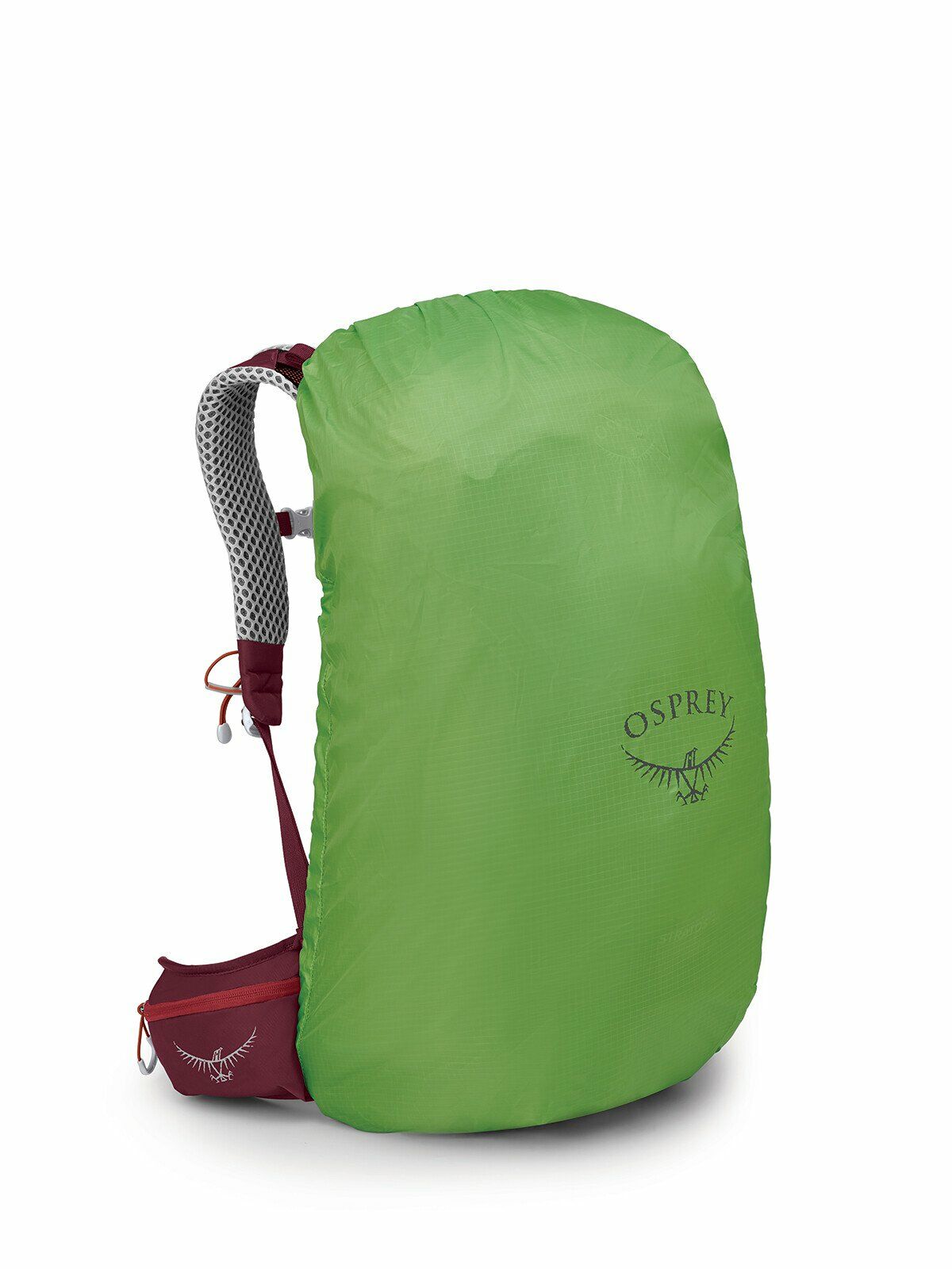 side view of the STRATOS 34 in color poinsettiared