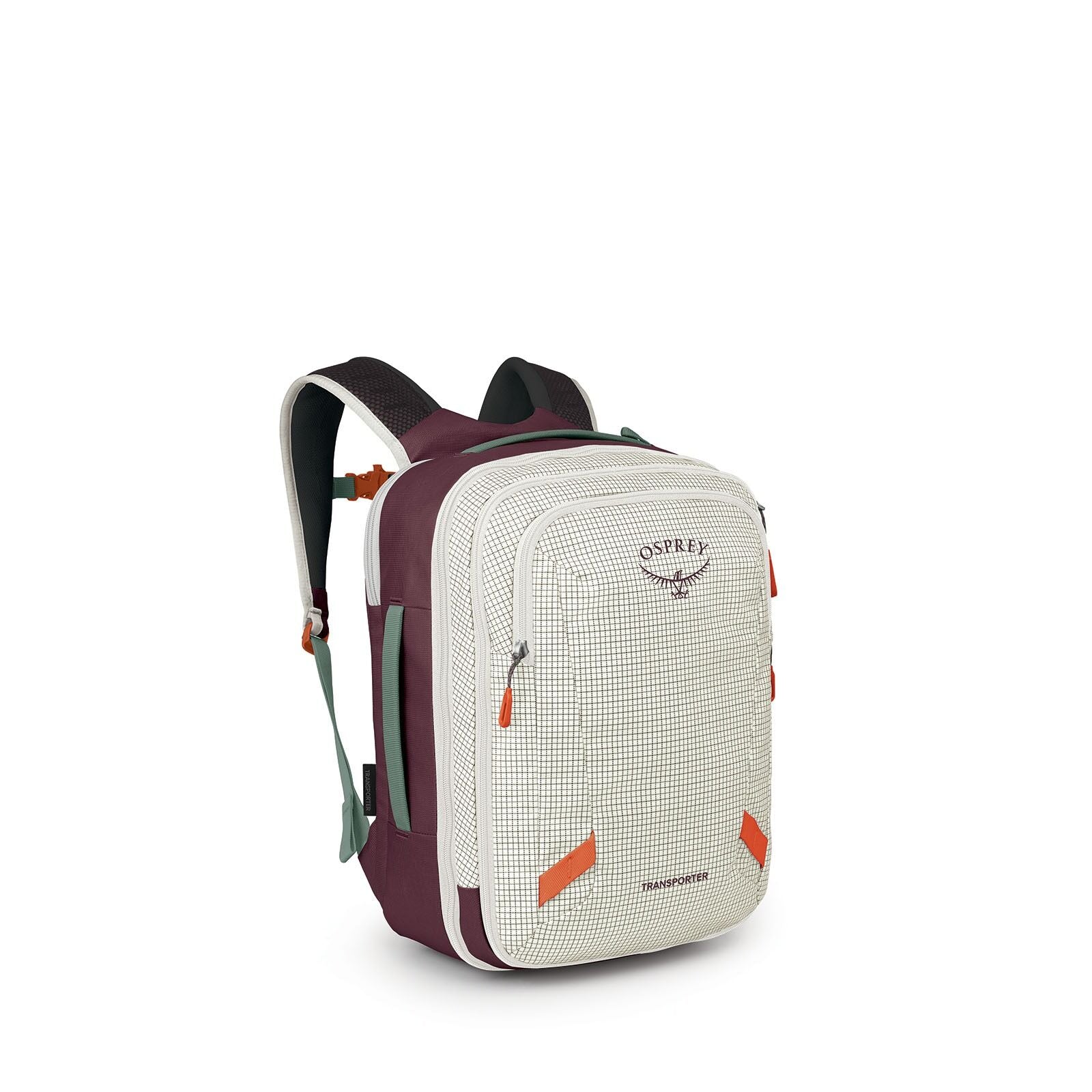 Side image of the Transporter 26+6 in the color Mystery White