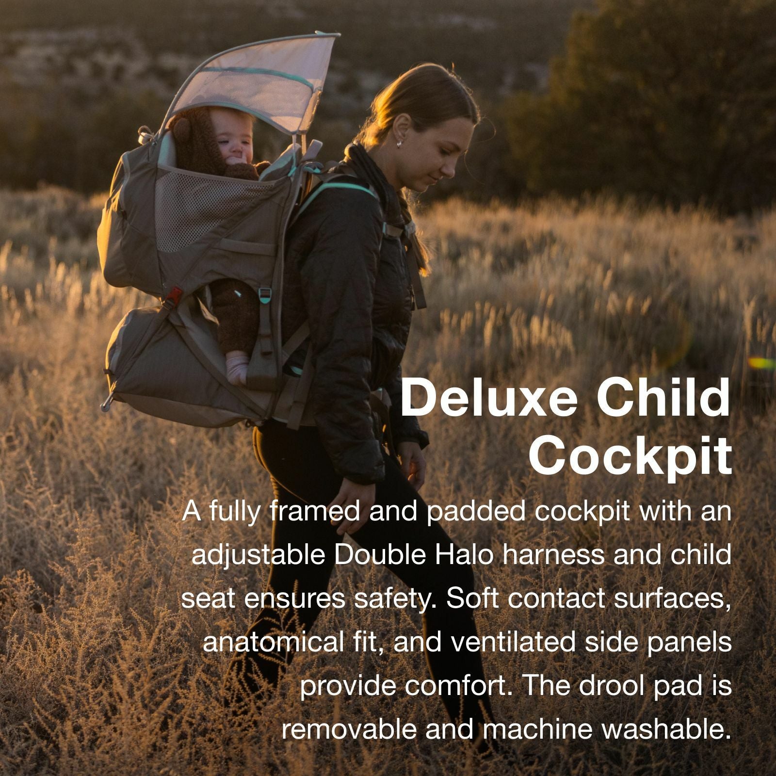 poco deluxe child cockpit lifestyle image