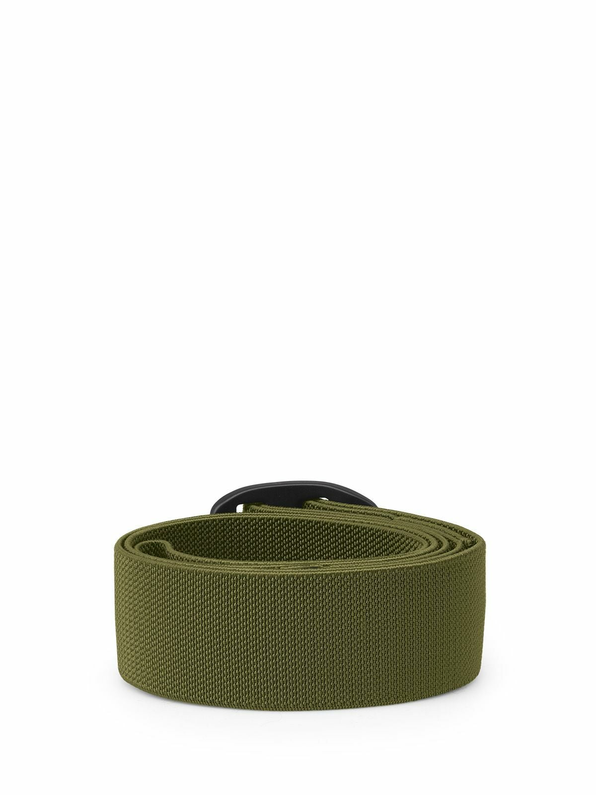 back image of the Osprey logo belt in the color green